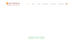 Desktop Screenshot of butterfieldscandies.com