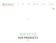 Tablet Screenshot of butterfieldscandies.com